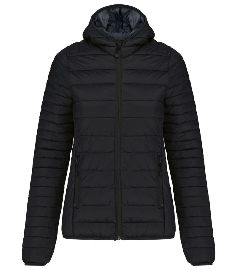 Ladies' Lightweight Hooded Padded Jacket