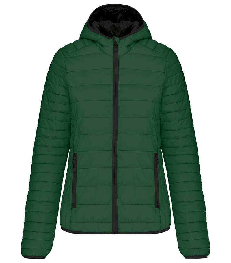Ladies' Lightweight Hooded Padded Jacket