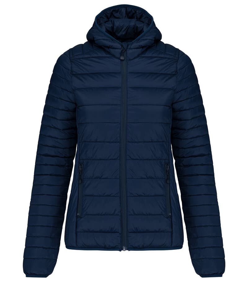 Ladies' Lightweight Hooded Padded Jacket