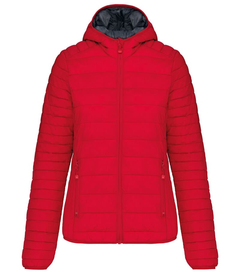 Ladies' Lightweight Hooded Padded Jacket