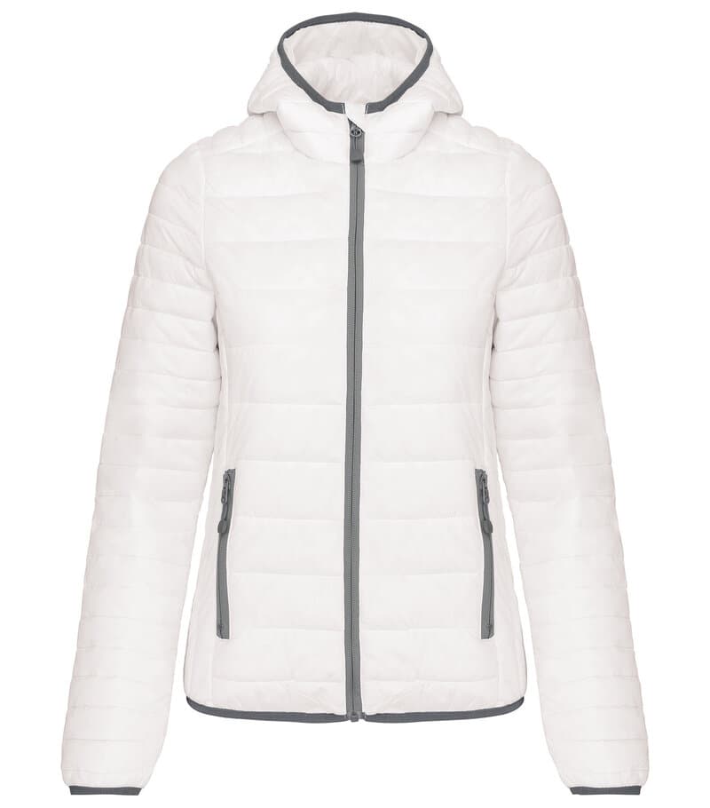 Ladies' Lightweight Hooded Padded Jacket