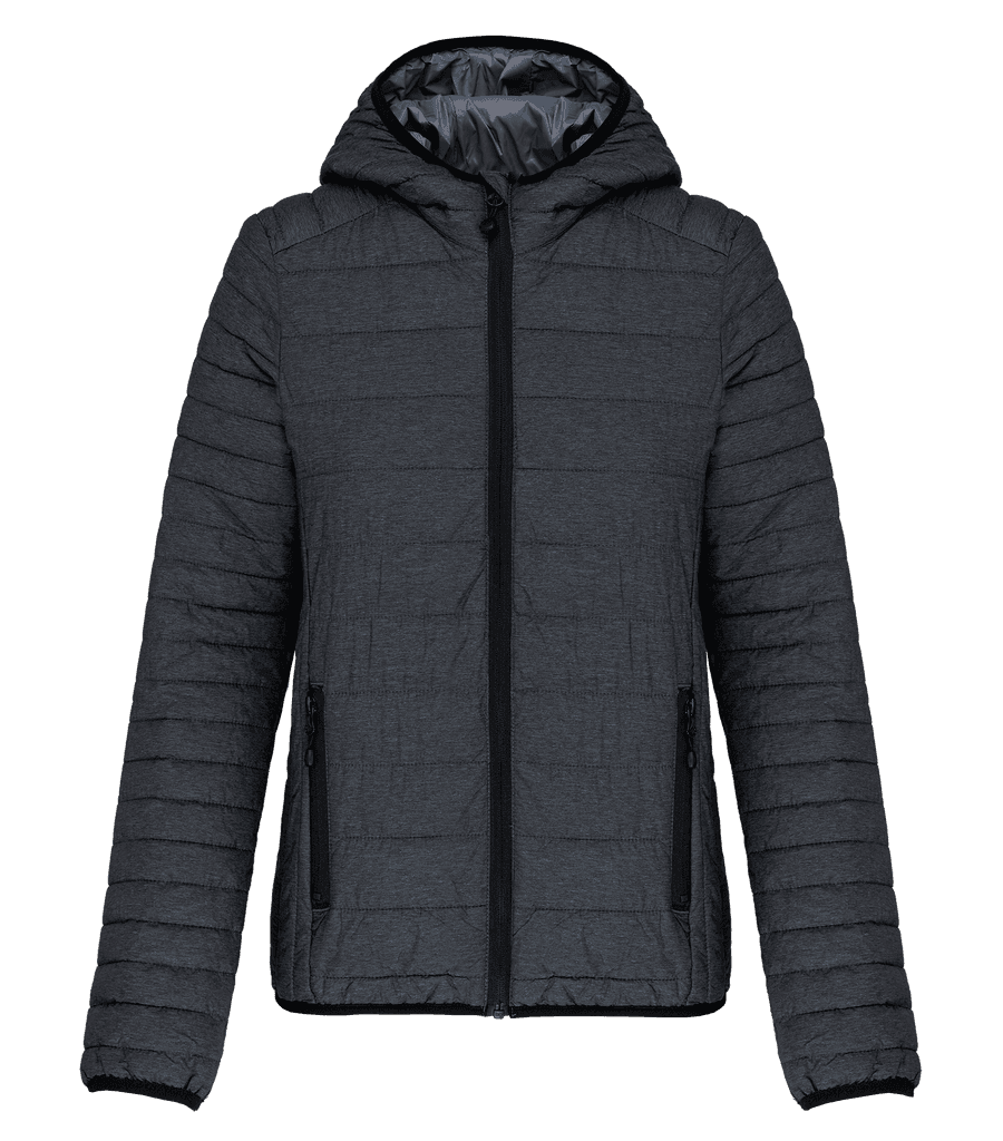 Ladies' Lightweight Hooded Padded Jacket