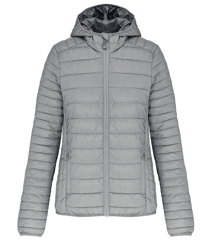 Ladies' Lightweight Hooded Padded Jacket