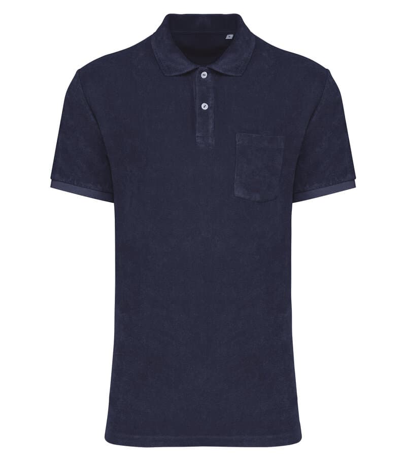 Men's Terry Towel polo shirt