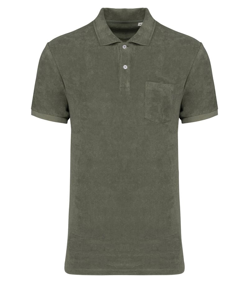 Men's Terry Towel polo shirt