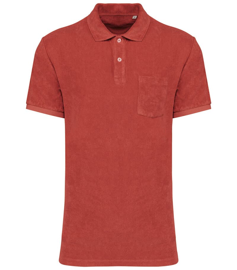 Men's Terry Towel polo shirt