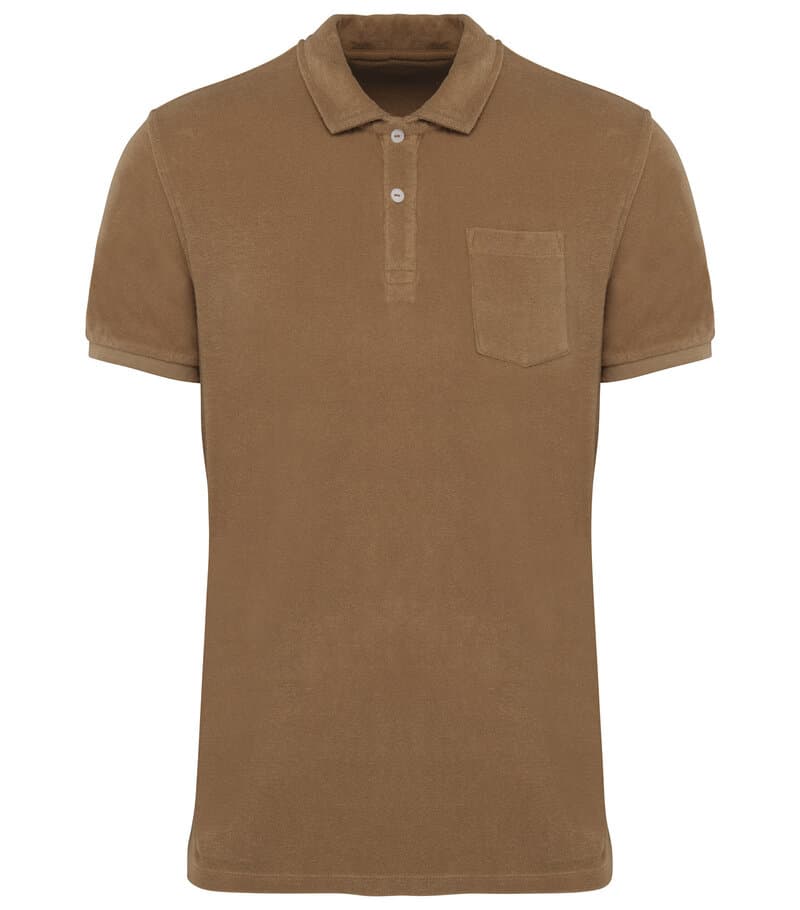 Men's Terry Towel polo shirt