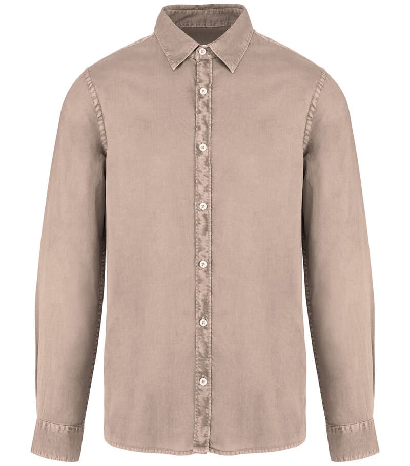 Men's washed shirt