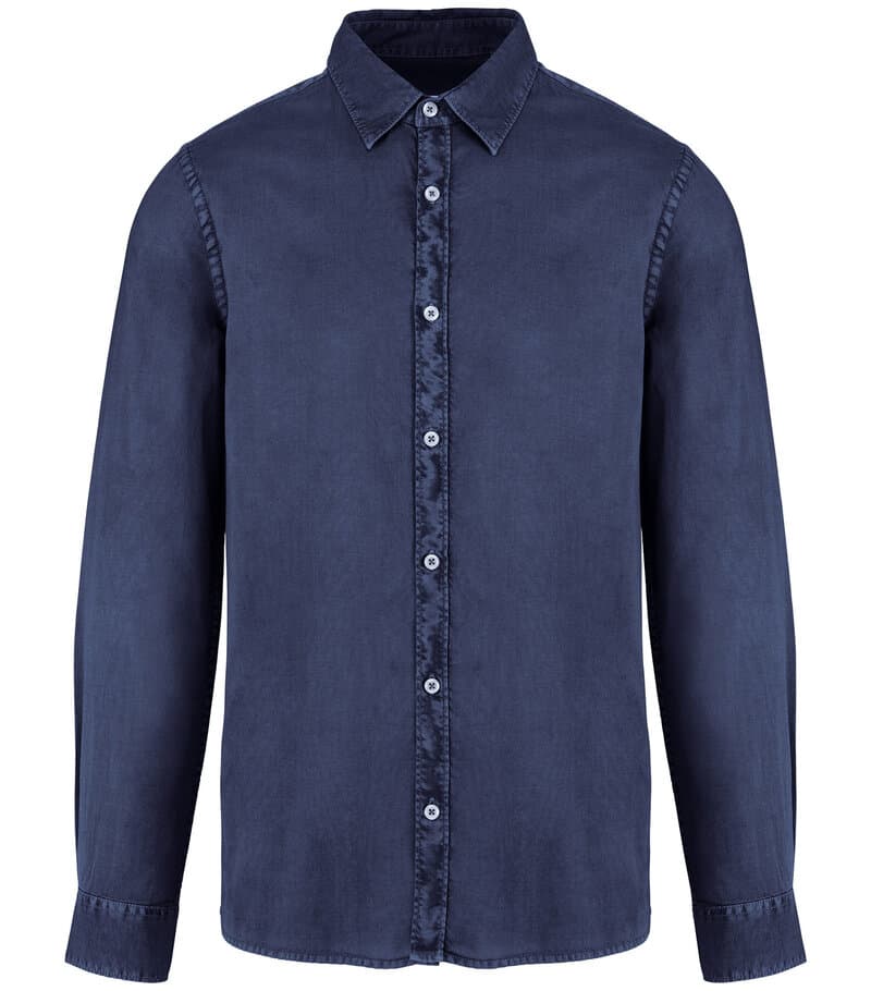 Men's washed shirt