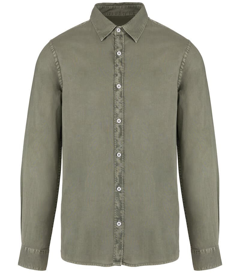 Men's washed shirt