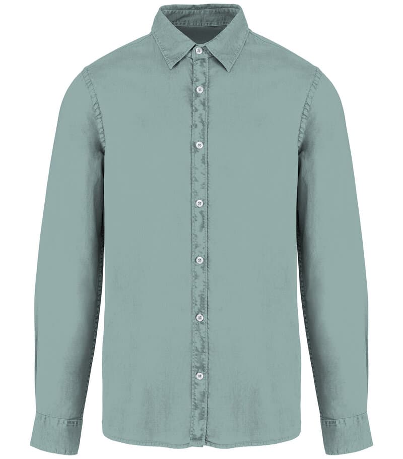 Men's washed shirt