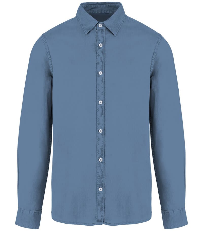 Men's washed shirt