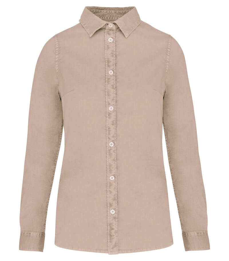 Ladies washed shirt