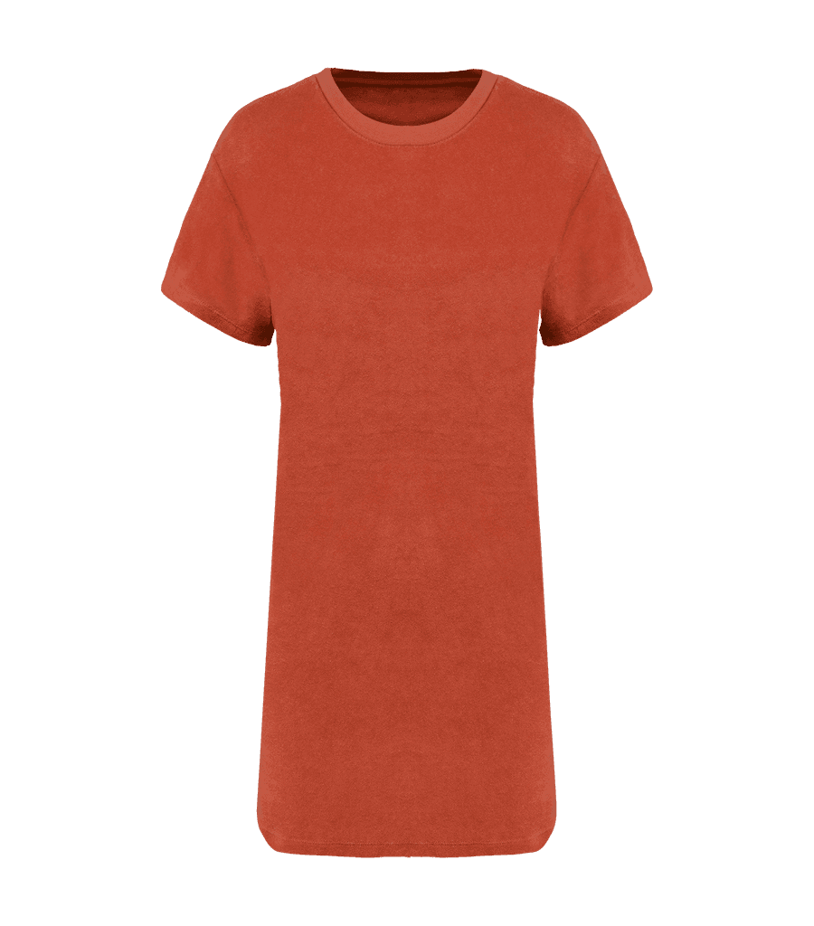 Eco-Friendly Ladie's Terry Towel Dropped Shoulders