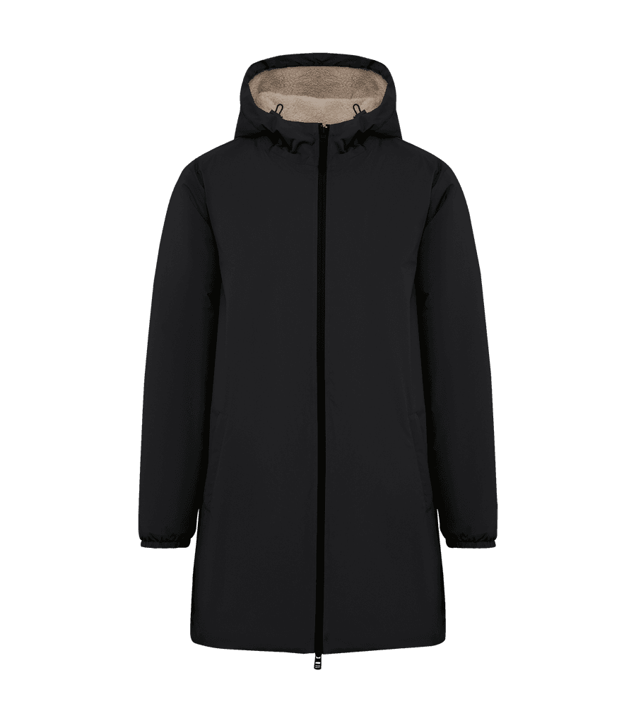 Eco-Friendly Unisex Sherpa-Lined Waterproof Jacket