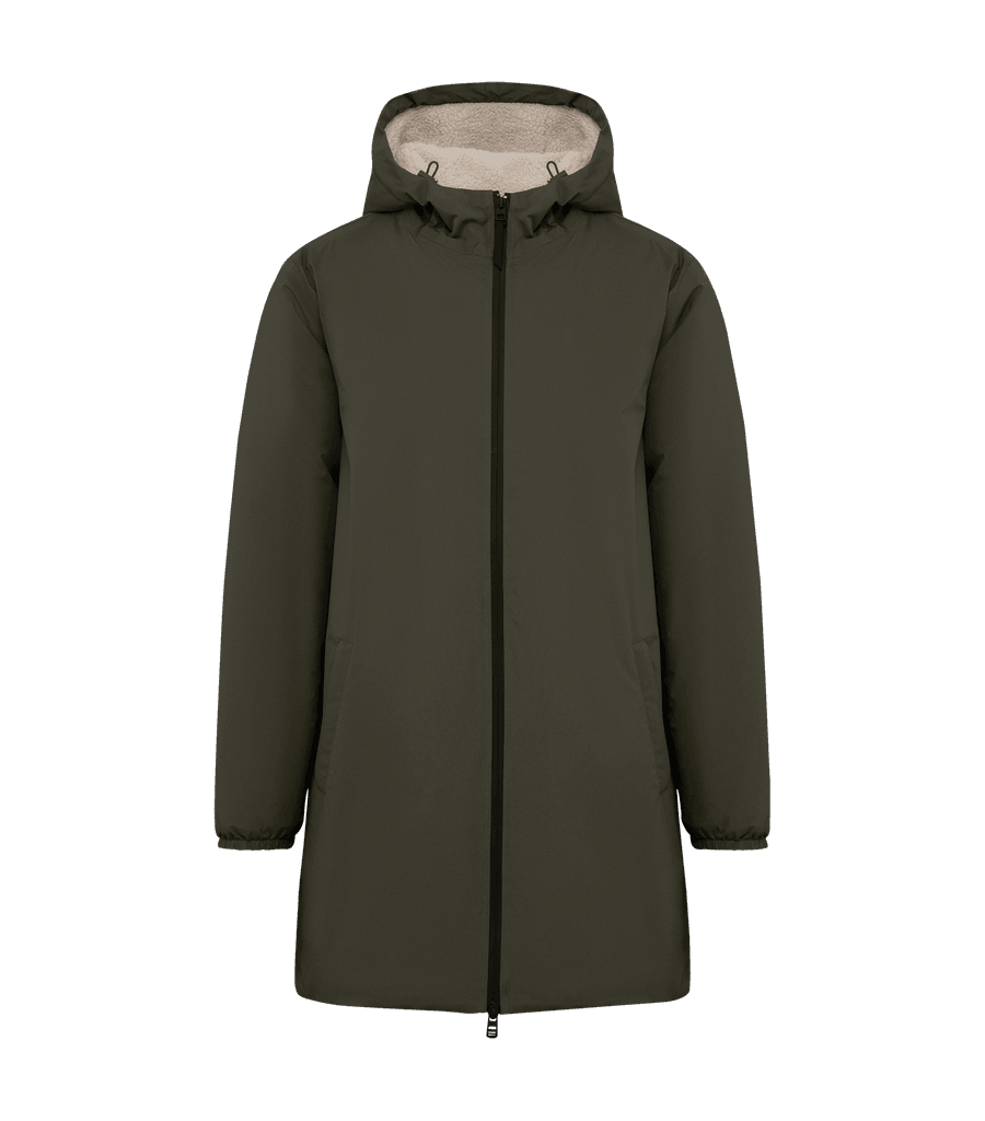 Eco-Friendly Unisex Sherpa-Lined Waterproof Jacket