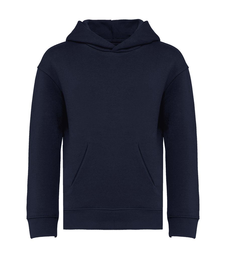 Eco-Friendly Kids' Oversize Hooded Sweatshirt
