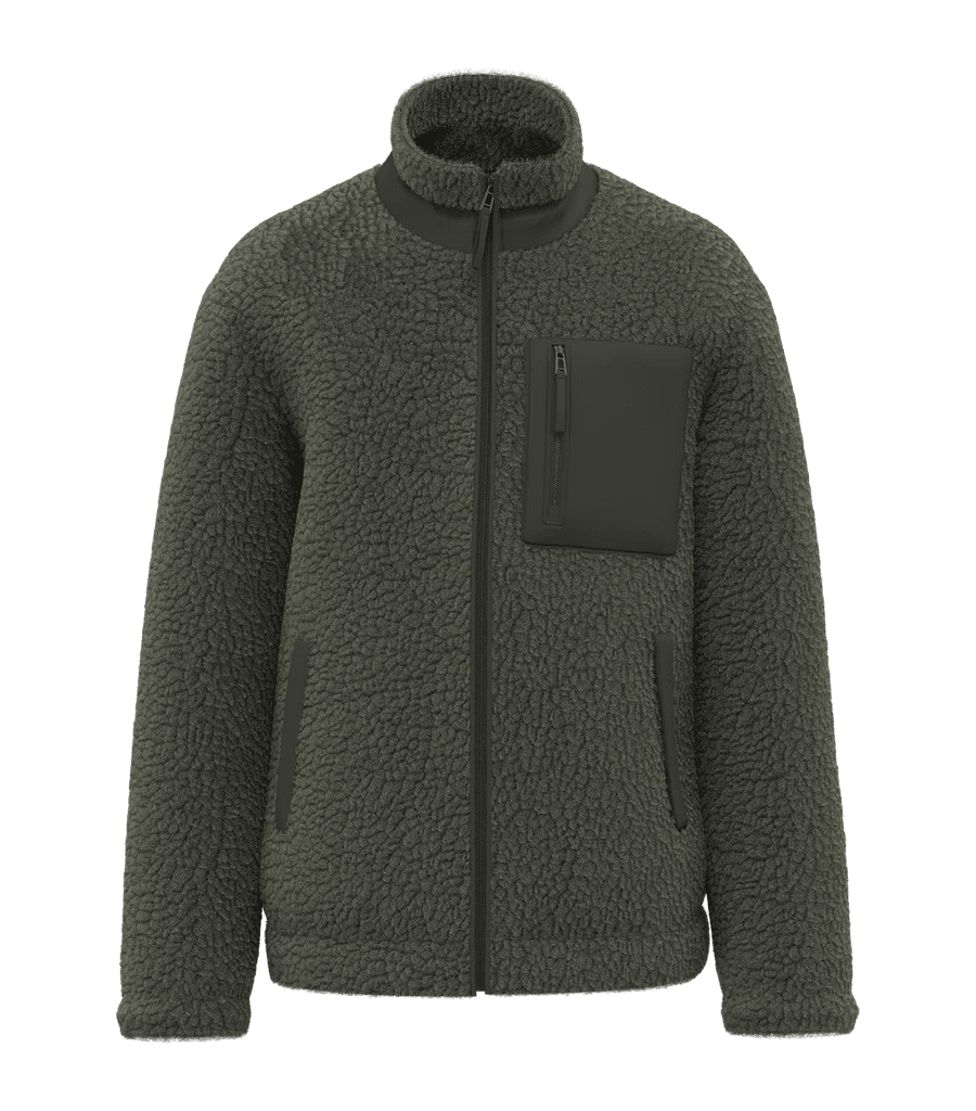 Unisex Eco-Friendly Sherpa Jacket
