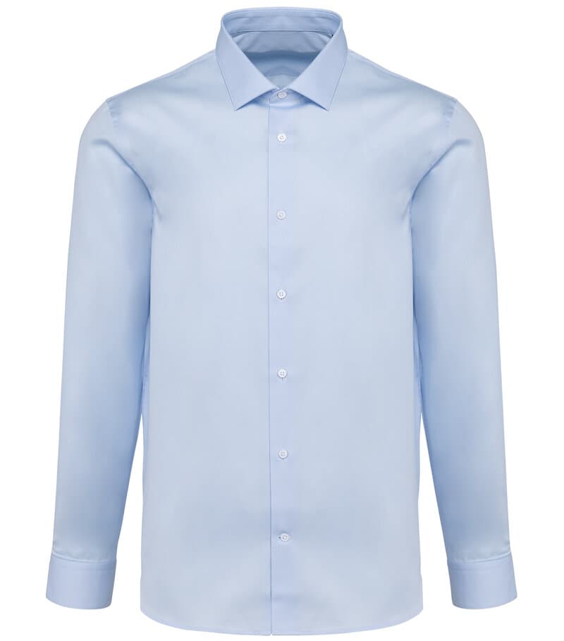 Men's Long-Sleeved Twill Shirt