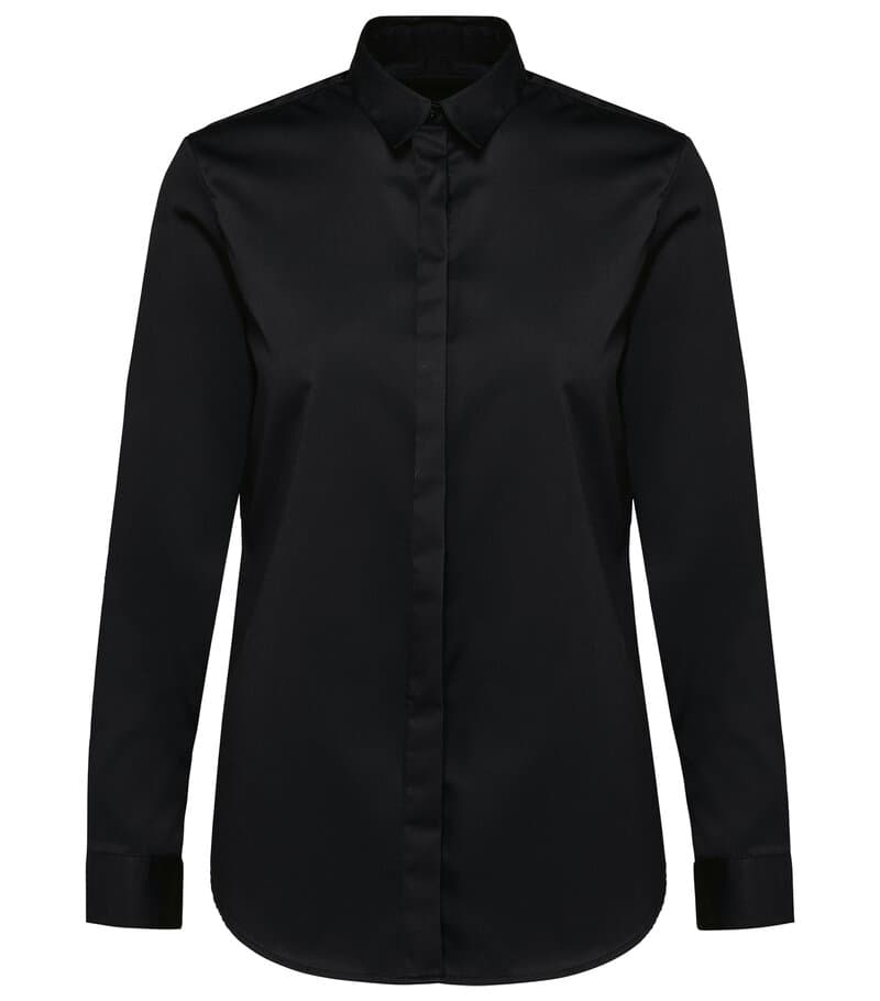 Ladies' Long-Sleeved Twill Shirt
