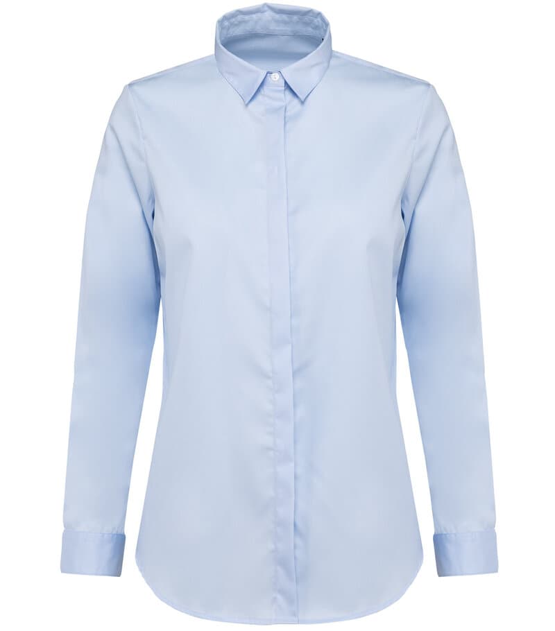 Ladies' Long-Sleeved Twill Shirt