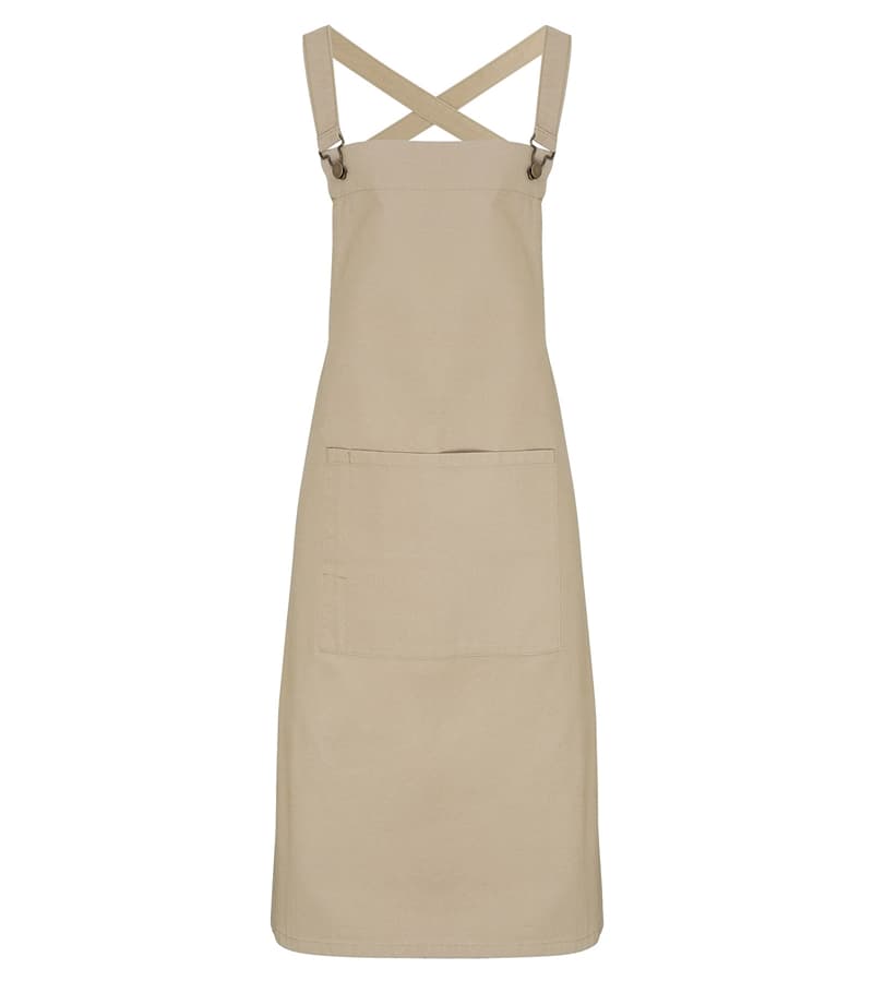 Cross Back Barista Bib Apron