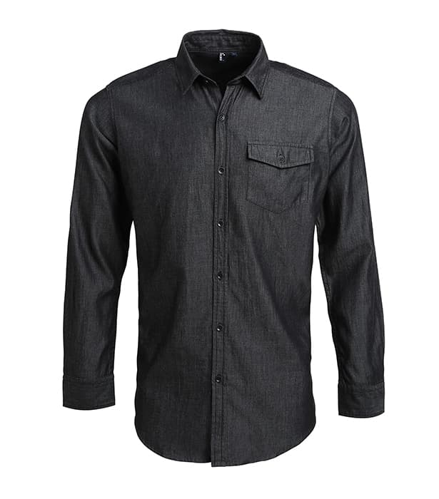 Jeans stitch denim shirt
