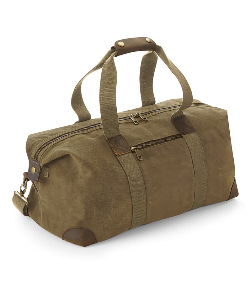 Heritage Waxed Canvas Holdall
