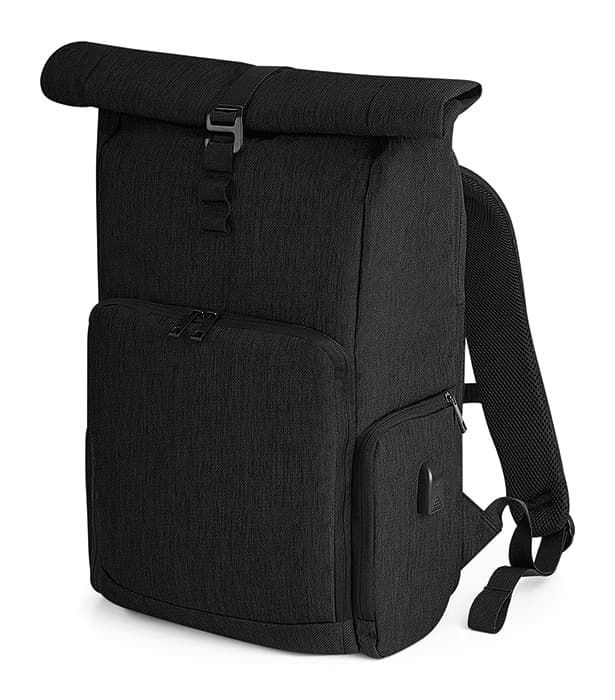 Q-Tech Charge Roll-Top Backpack