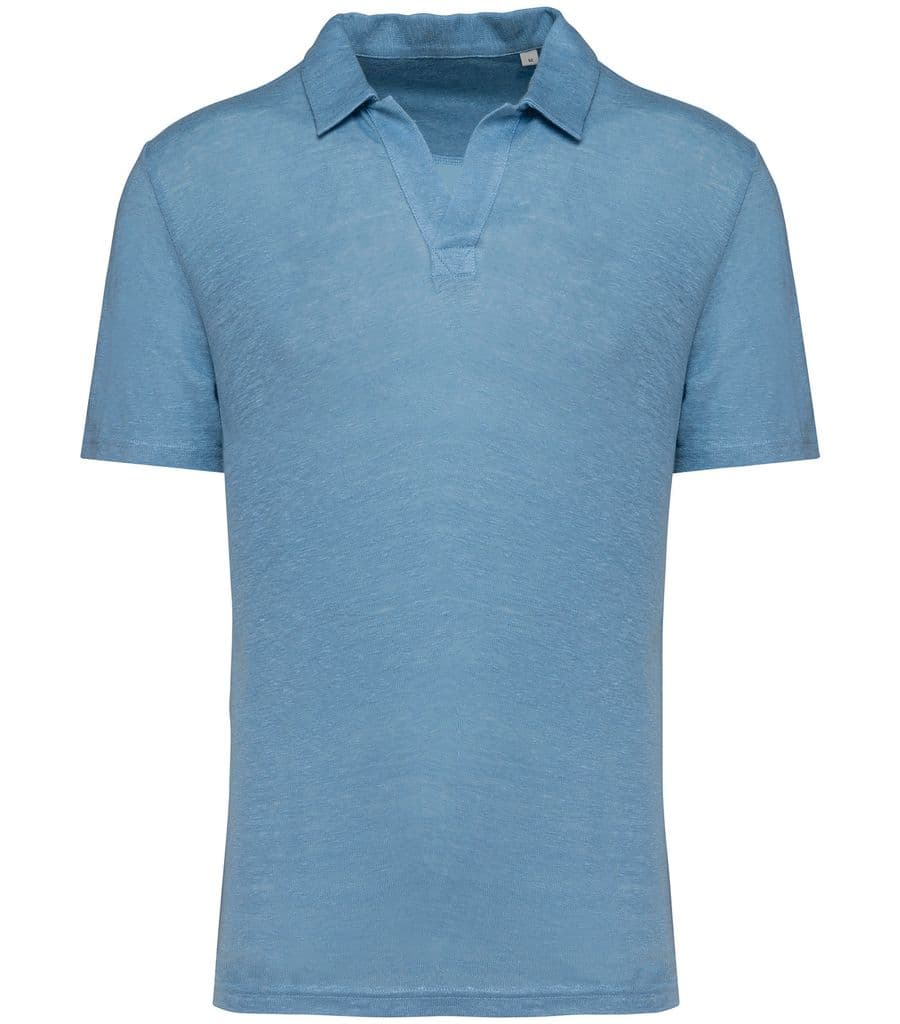 Men’s Linen Polo Shirt