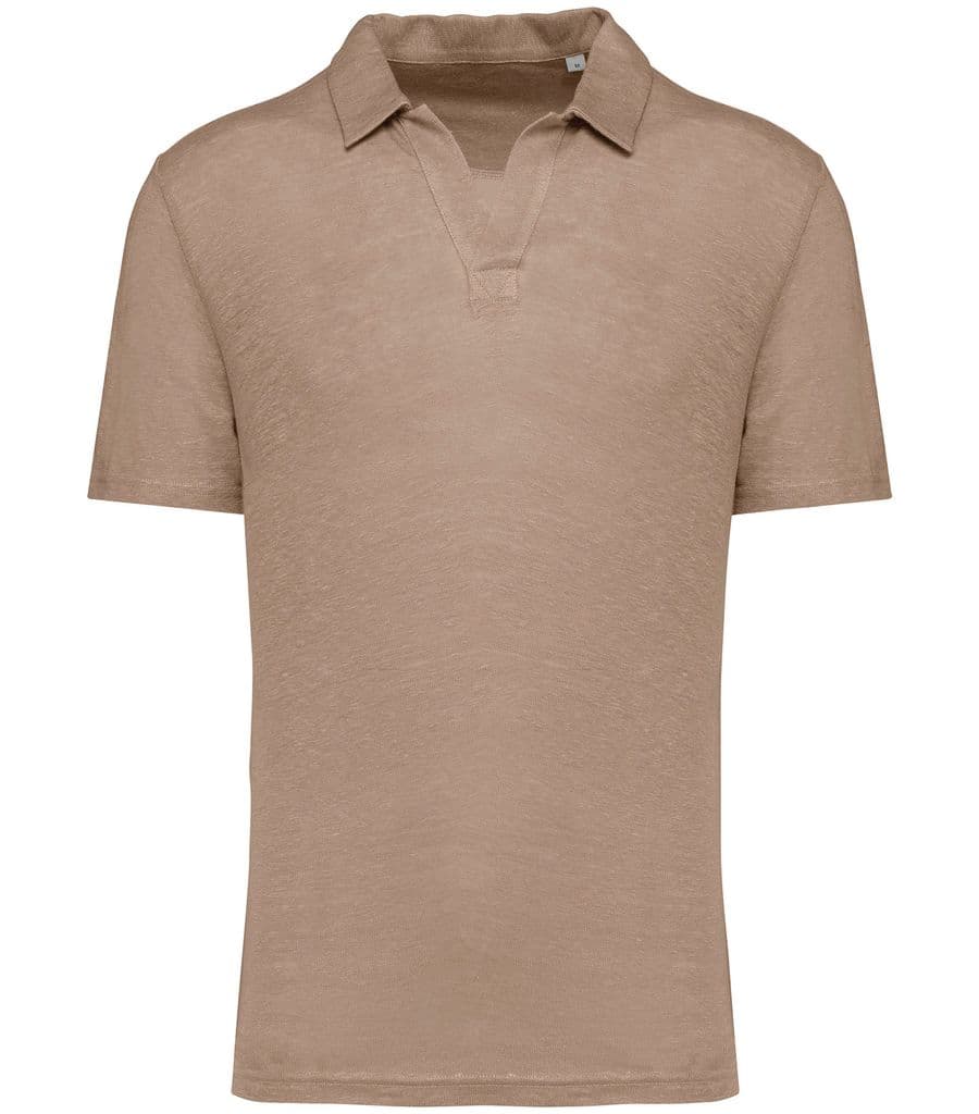 Men’s Linen Polo Shirt