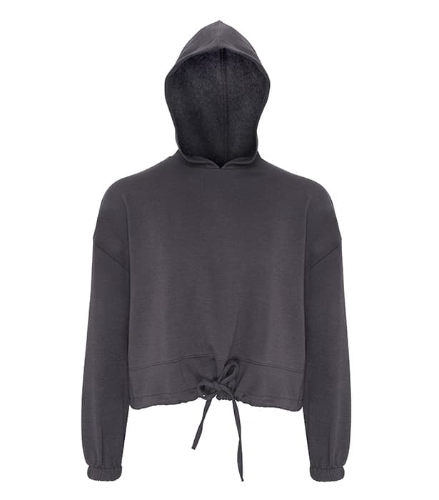 Womens Cropped Oversize Hoodie