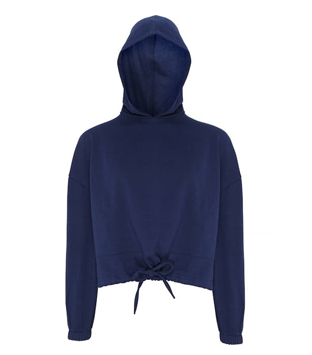 Womens Cropped Oversize Hoodie