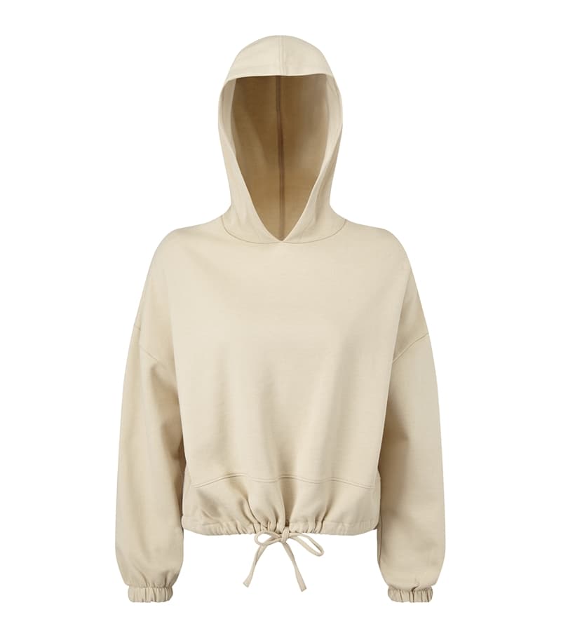 Womens Cropped Oversize Hoodie