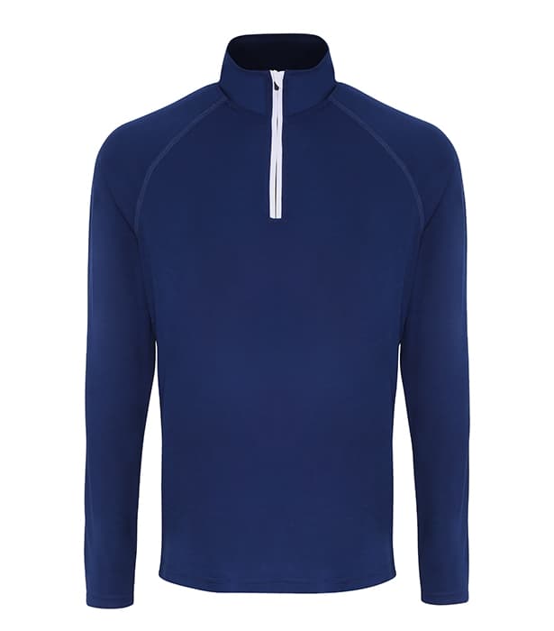 Mens TriDri® long Sleeve Performance 1/4 Zip