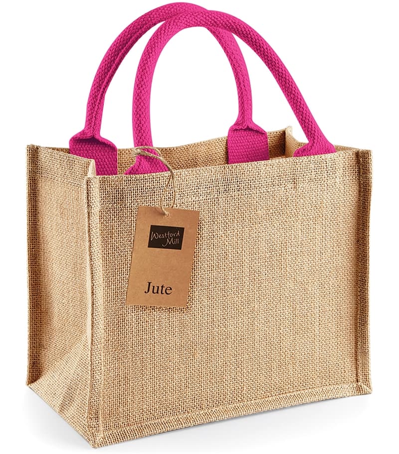 Jute Mini Gift Bag