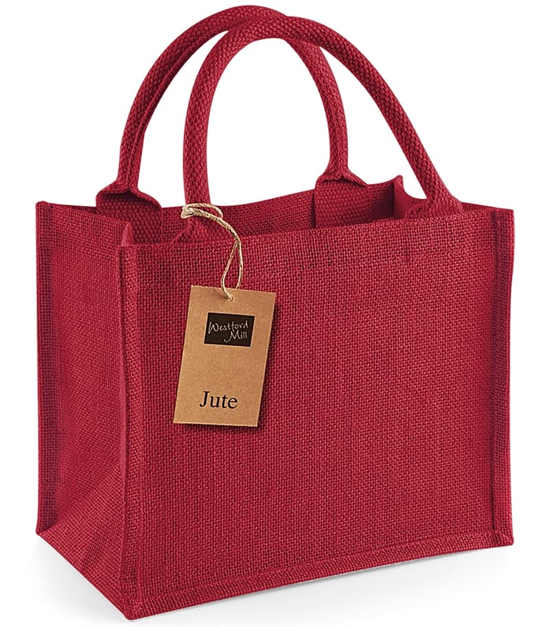 Jute Mini Gift Bag