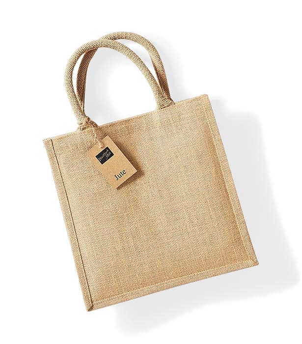Jute Midi Tote