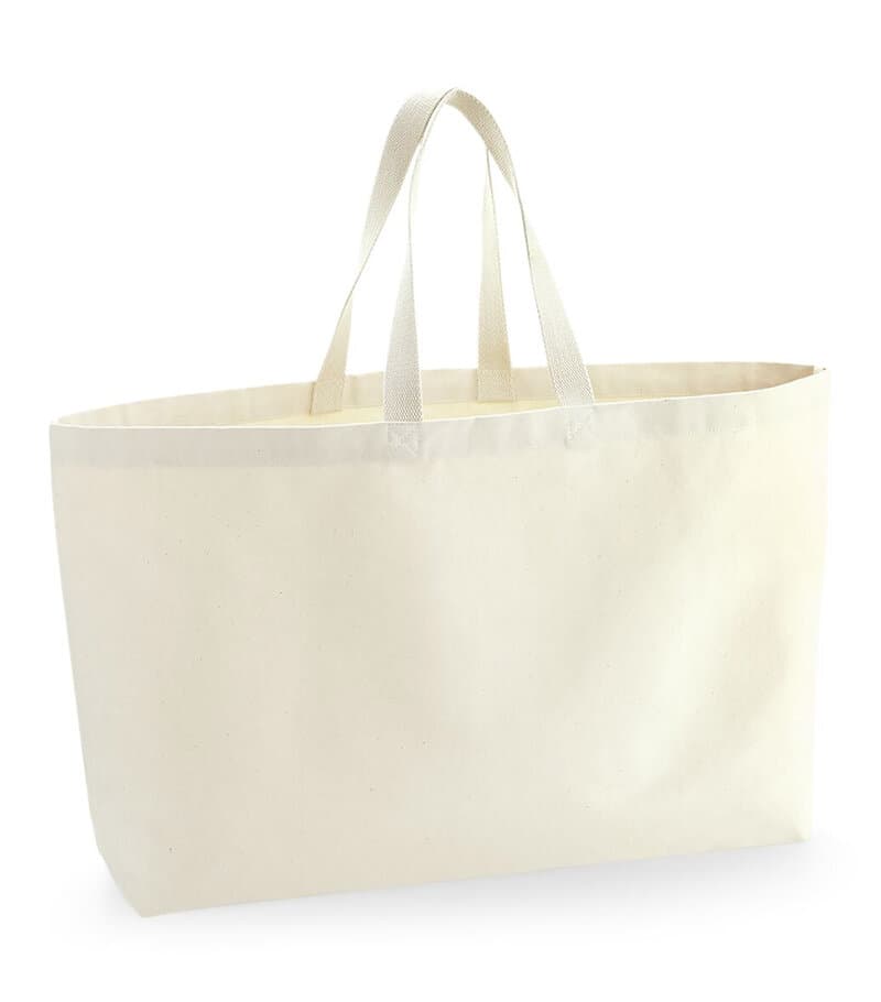 Heavyweight Canvas Oversized Tote Bag