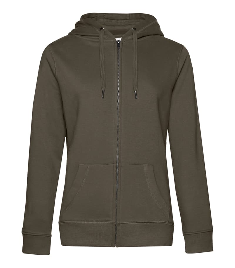 B&C QUEEN Zipped Hood