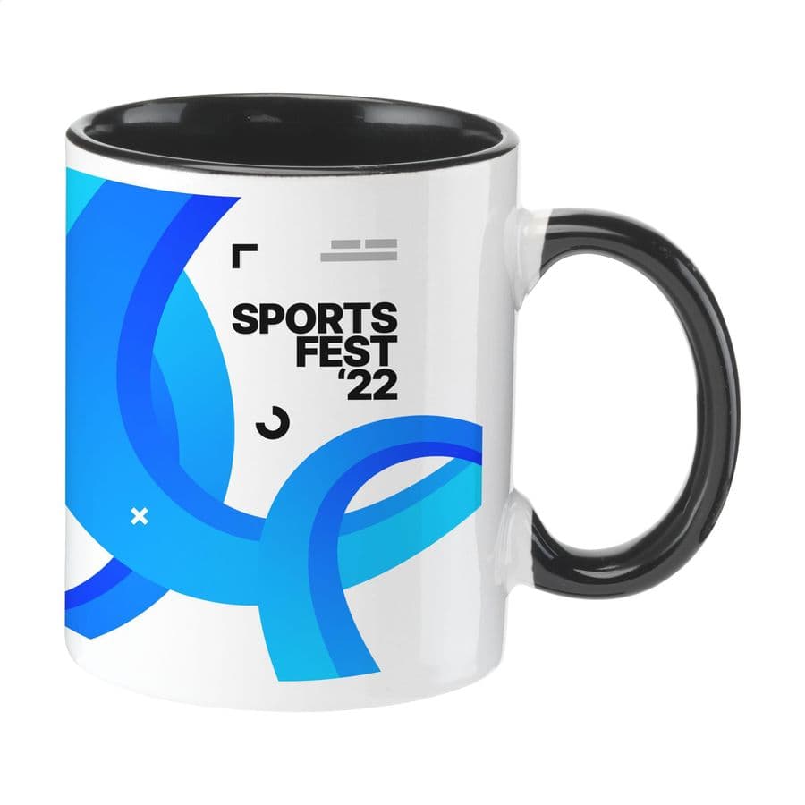 Full Colour Mug Colorato 350 ml Svart