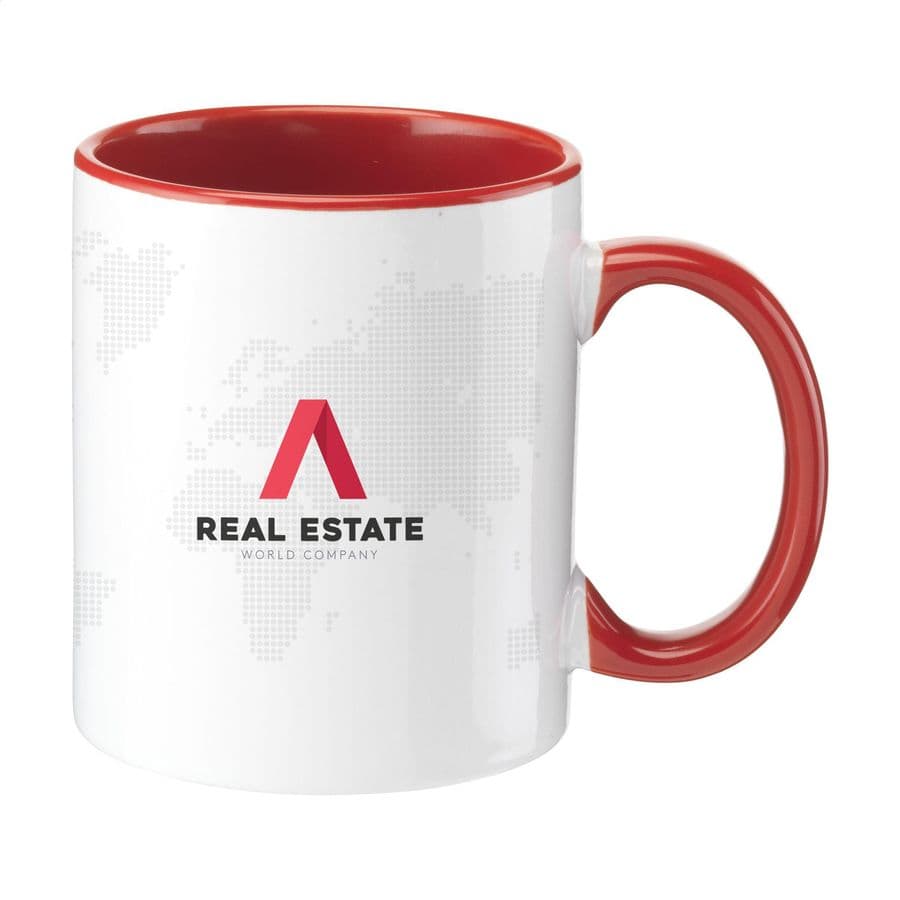 Full Colour Mug Colorato 350 ml Röd
