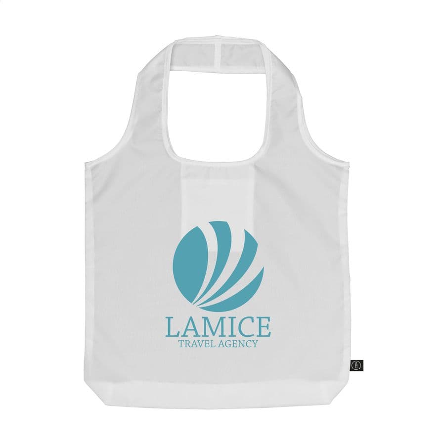 GRS RPET Shopper foldable shopping bag Vit