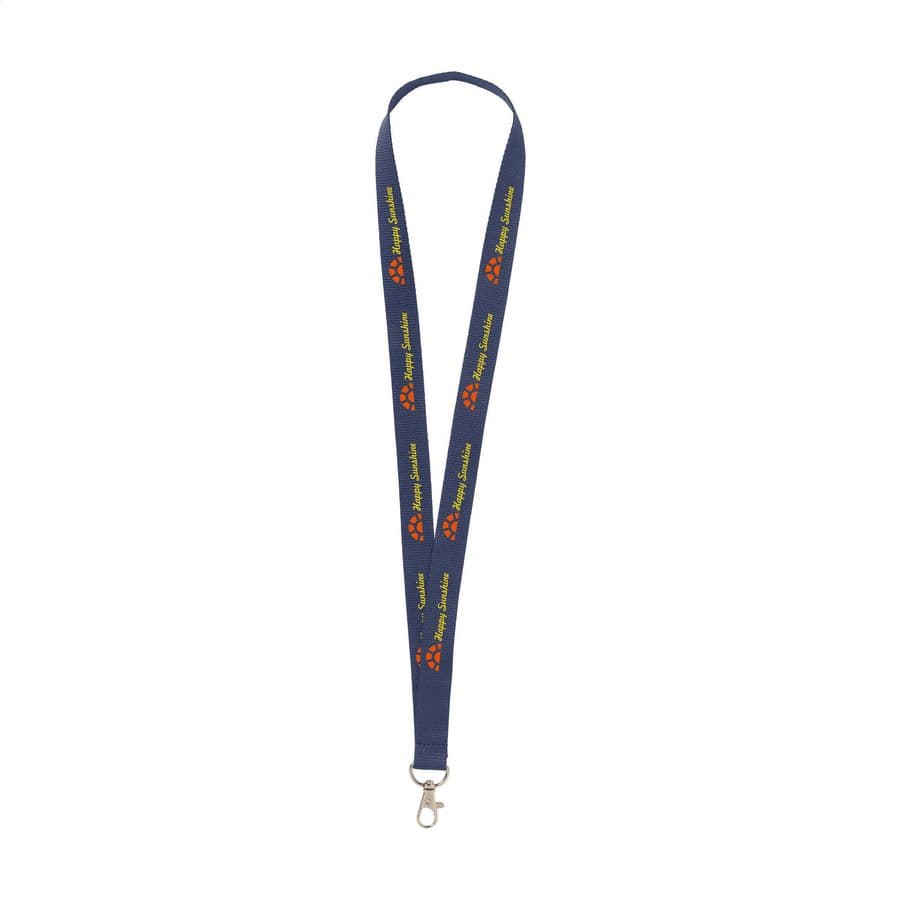 KeyCord Budget 2 cm Mörkblå