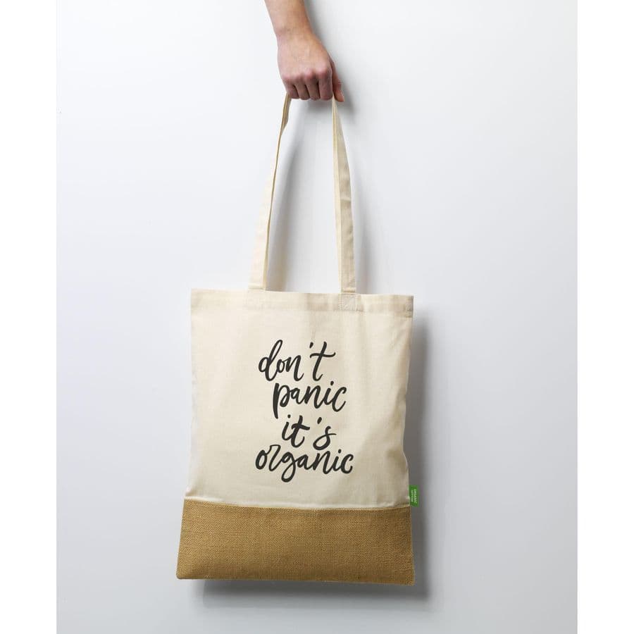 Combi Organic Shopper Natural Colour (160 g/m²) bag