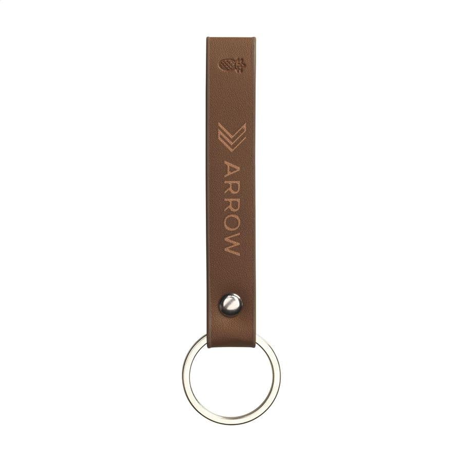 Vegan Pineapple Leather Keyring
