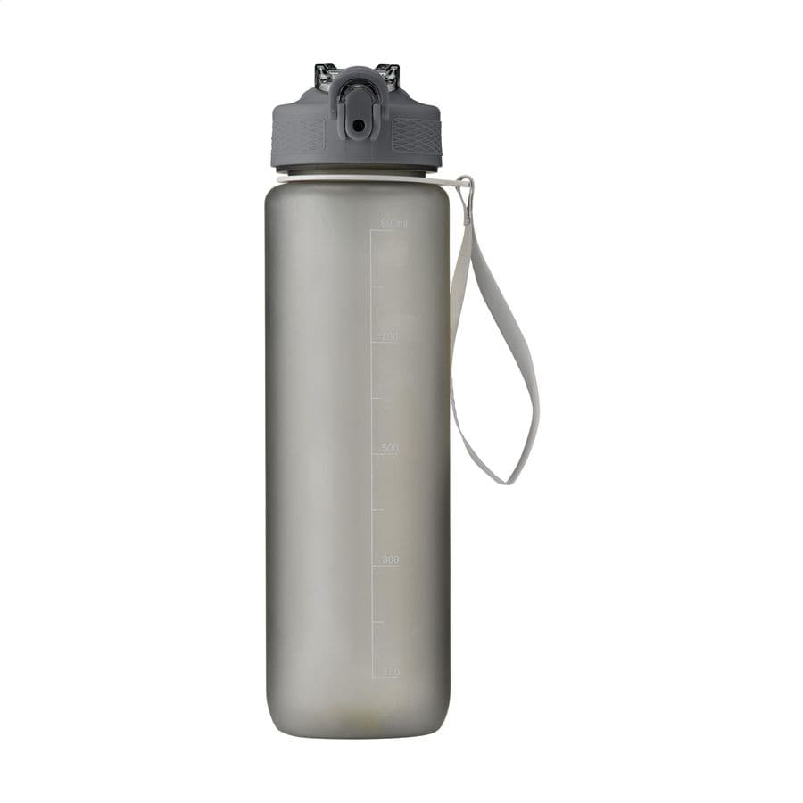 AquaSport RCS Recycled Water Bottle 1 L Grå