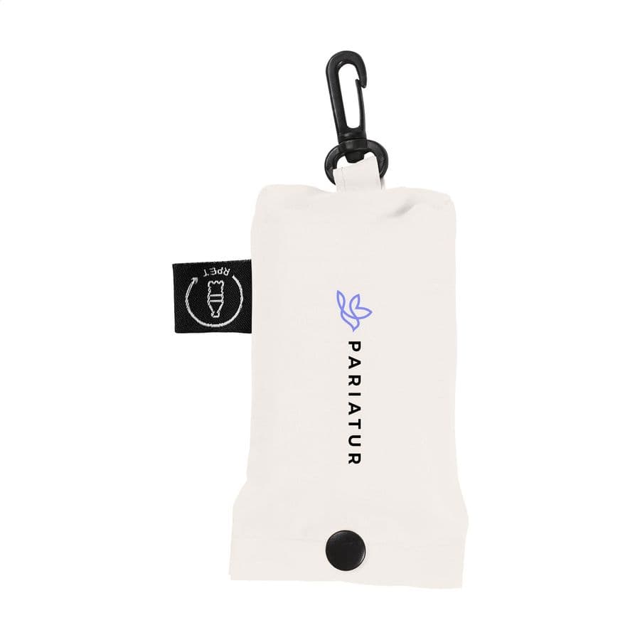 Shop Easy GRS RPET foldable shopping bag Vit