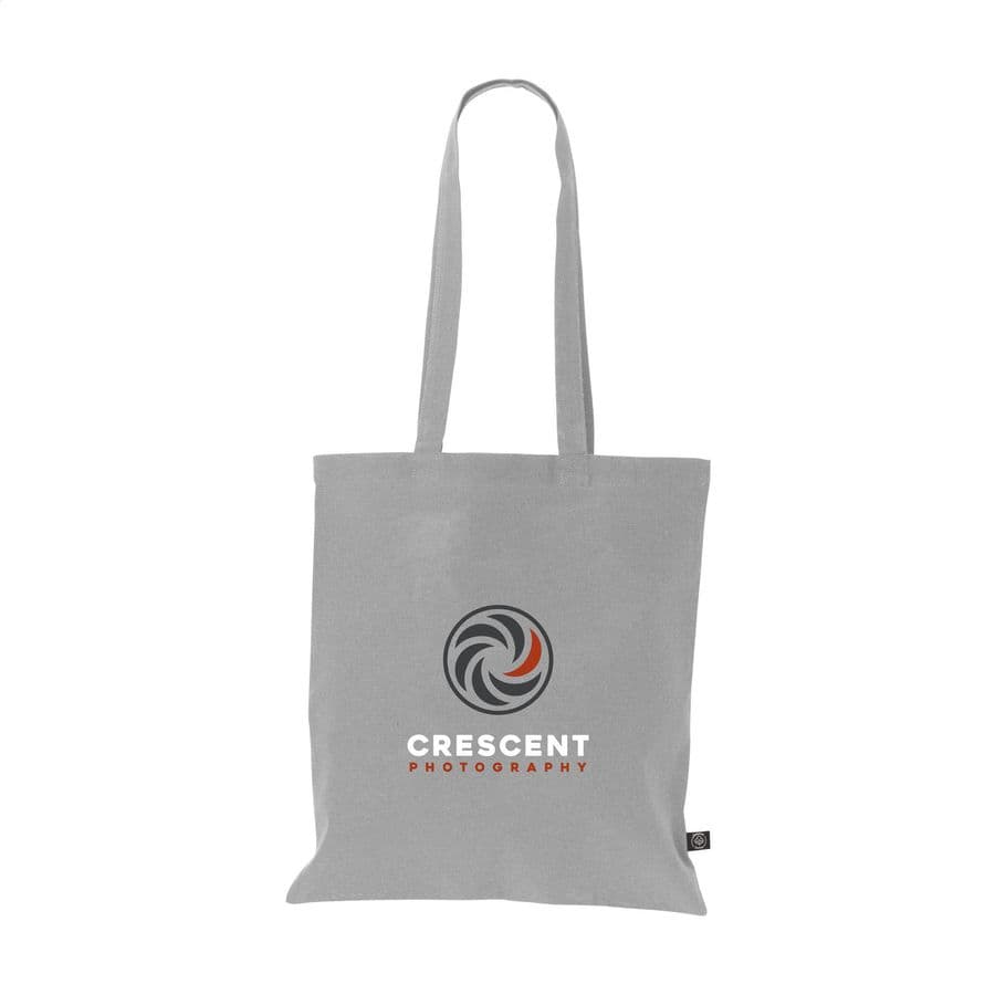 Shoppy Colour Bag GRS Recycled Cotton (150 g/m²) Grå
