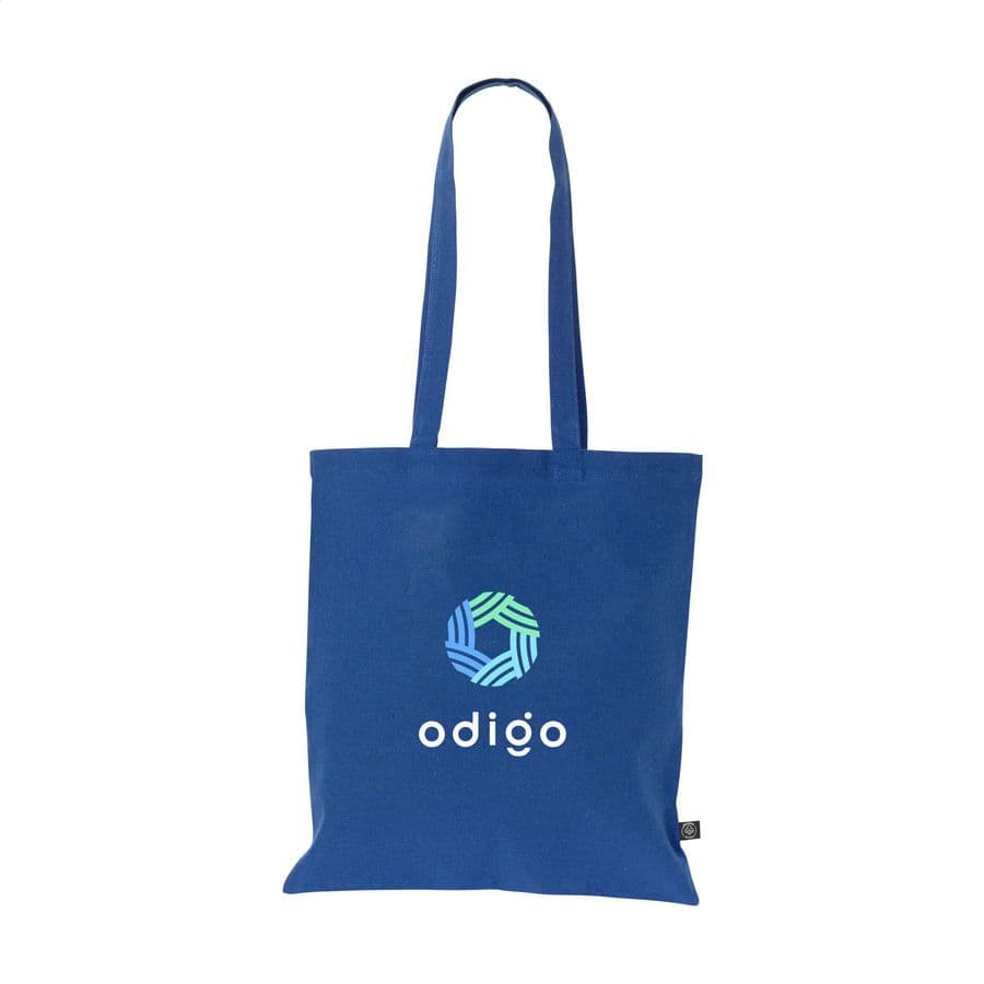 Shoppy Colour Bag GRS Recycled Cotton (150 g/m²) Blå